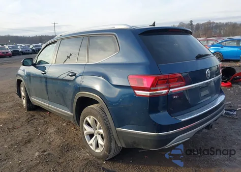 2018 Volkswagen Atlas 3.6L V6 Sel z USA, uszkodzony, nr VIN 1V2MR2CA5JC558478